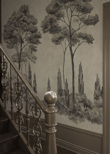 S10694 Andrea Graphite Mural by Sandberg