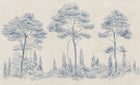 S10695 Andrea Blue Mural by Sandberg