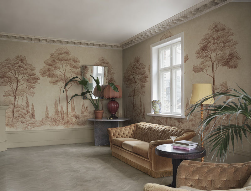 S10696 Andrea Terracotta Mural by Sandberg