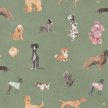 S10705 Green Taiga and Friends Familjen Mural by Sandberg
