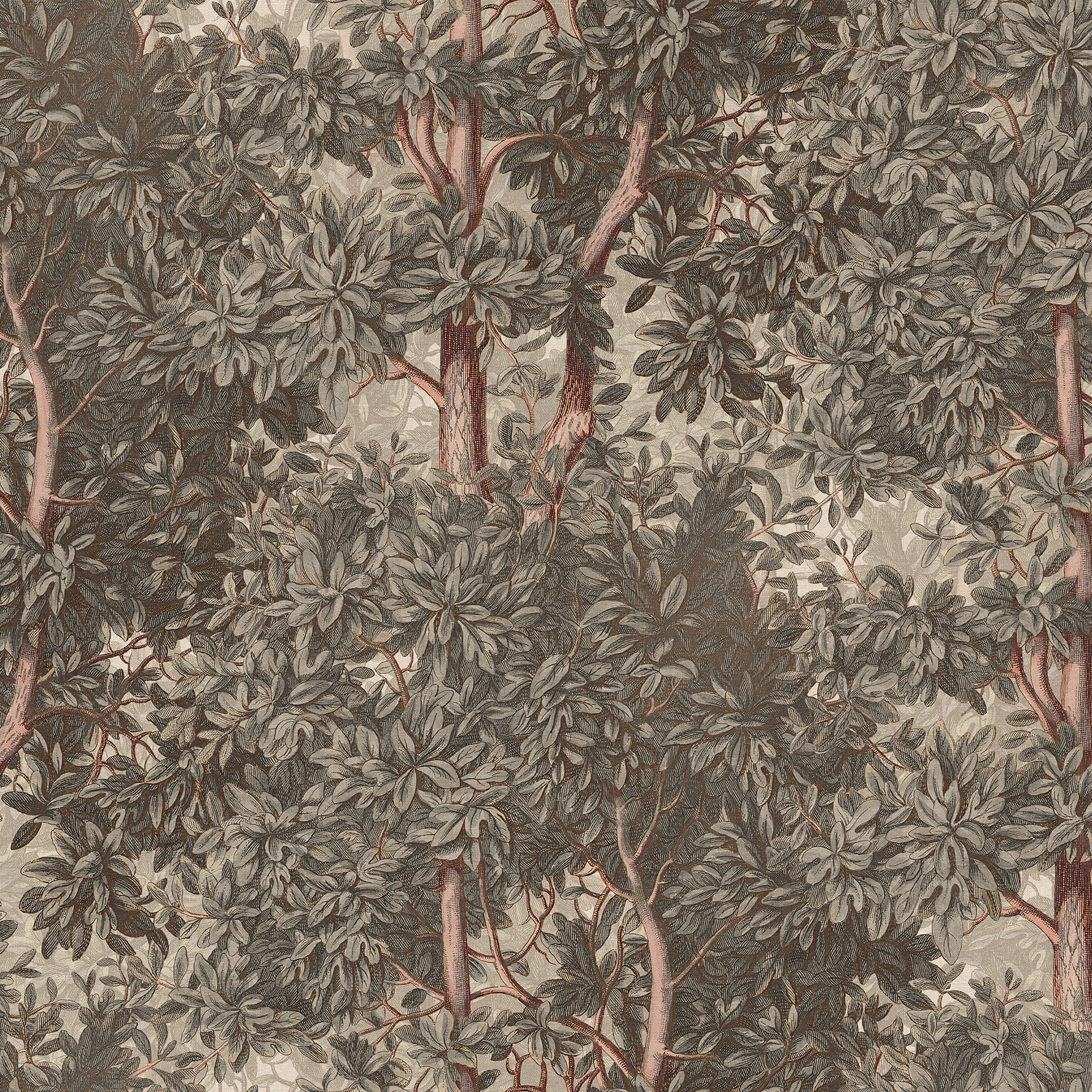 S10711 Gray Charles Familjen Mural by Sandberg