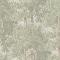 Light Green Charles Familjen Mural by Sandberg