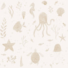 S10716 Beige Della Familjen Wallpaper by Sandberg