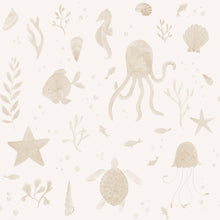S10716 Beige Della Familjen Wallpaper by Sandberg