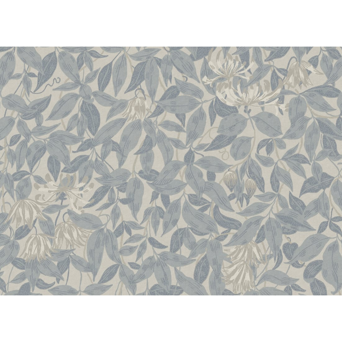 S10719 Misty Blue Linnea Mural Sandberg Edition Mural by Sandberg