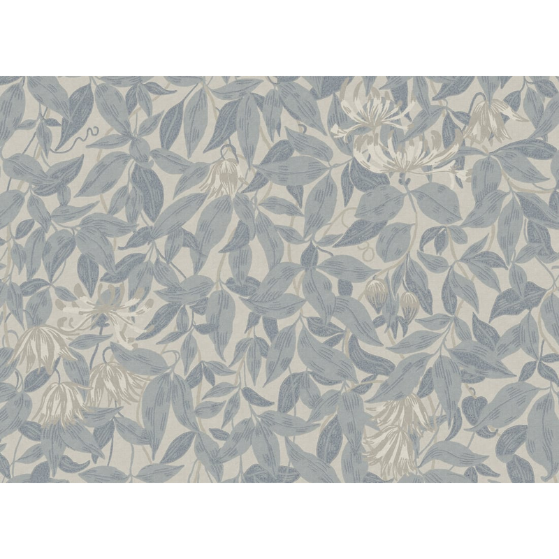 S10719 Misty Blue Linnea Mural Sandberg Edition Mural by Sandberg
