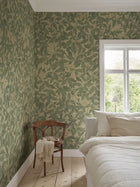 Green Linnea Mural Sandberg Edition Mural by Sandberg