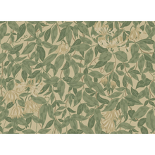 S10720 Green Linnea Mural Sandberg Edition Mural by Sandberg