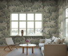S10721 Alba Green Heritage Mural by Sandberg