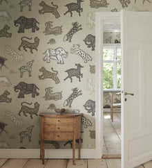 S10724 Leonard Beige Heritage Mural by Sandberg