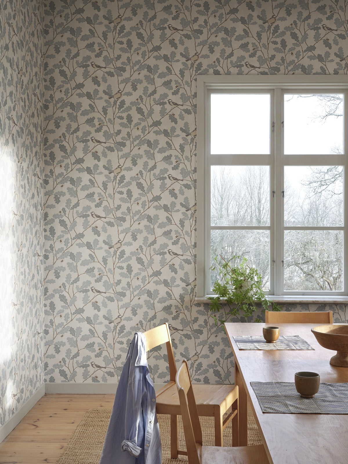S10731 Waldemar Light Blue Heritage Mural by Sandberg