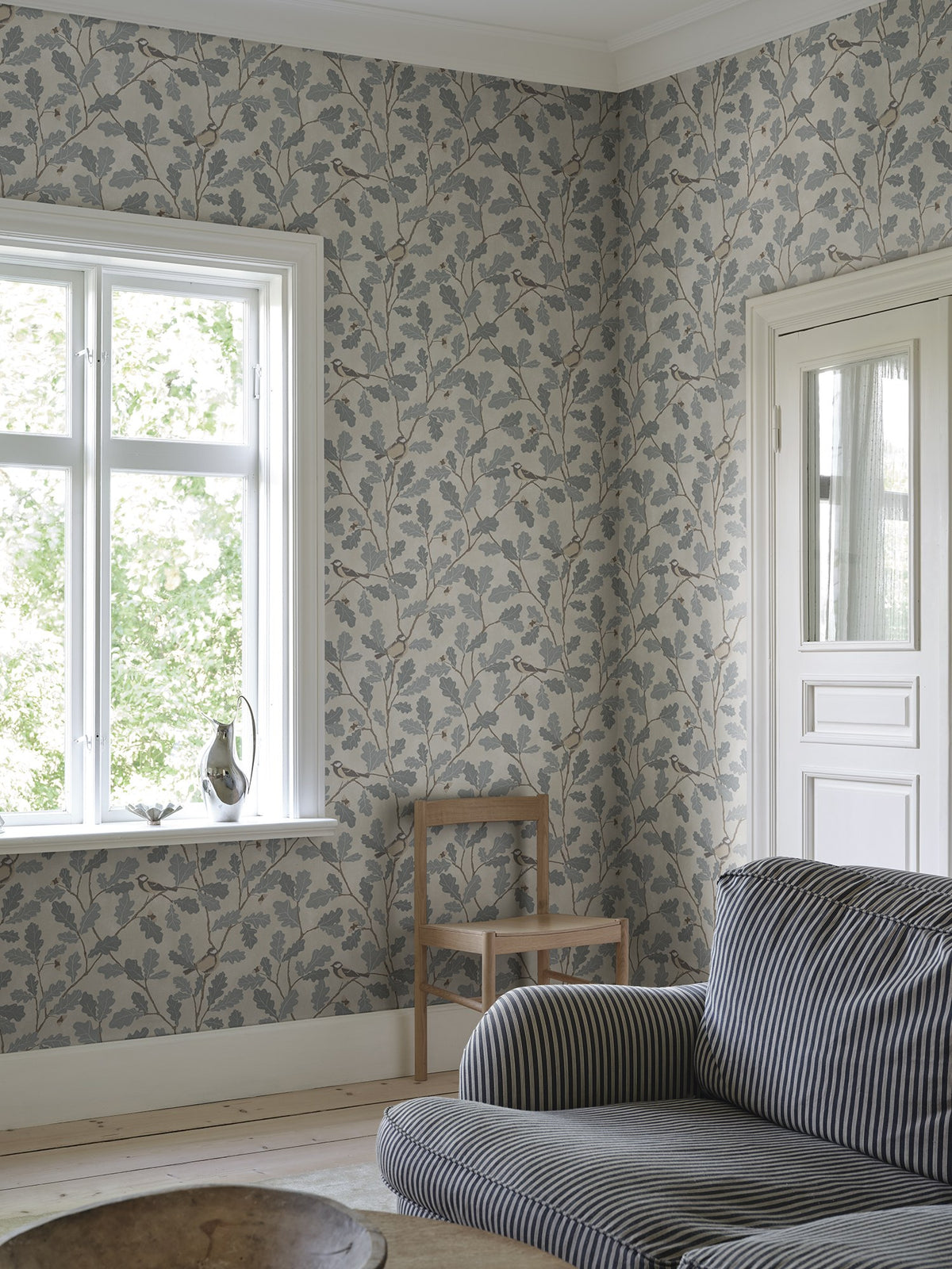 S10731 Waldemar Light Blue Heritage Mural by Sandberg