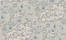 S10734 Ferdinand Blue Heritage Mural by Sandberg