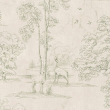 S10742 Montfort Olive Green Heritage Mural by Sandberg