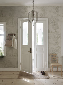 S10742 Montfort Olive Green Heritage Mural by Sandberg