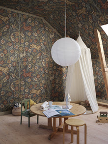 S10744 Eden Classic Blue Heritage Mural by Sandberg