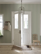 S10747 Henrik Green Heritage Wallpaper by Sandberg