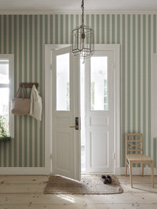 S10747 Henrik Green Heritage Wallpaper by Sandberg