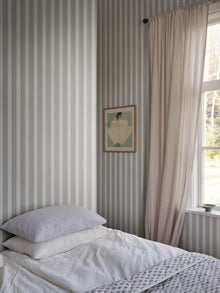 S10749 Henrik Light Blue Heritage Wallpaper by Sandberg