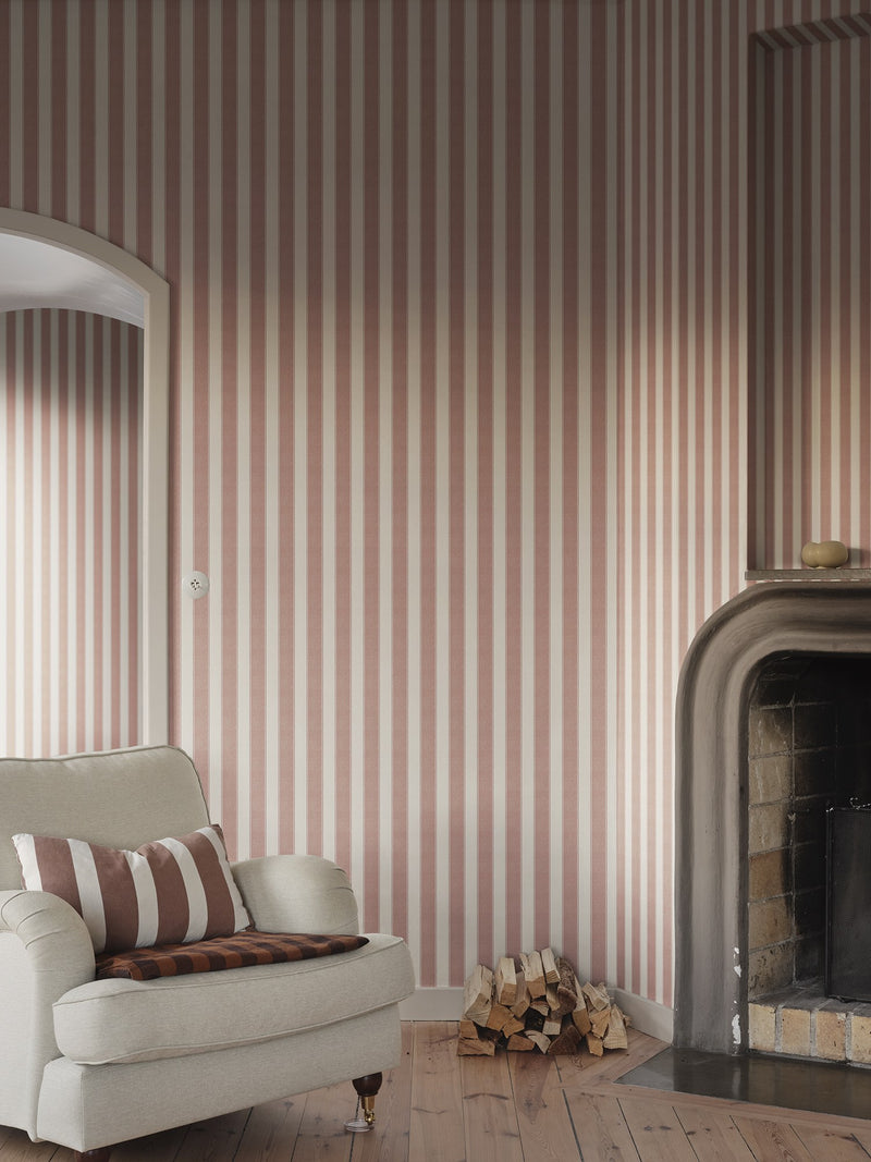 S10750 Henrik Red Heritage Wallpaper by Sandberg