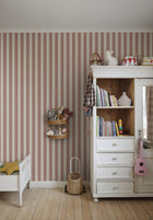 S10750 Henrik Red Heritage Wallpaper by Sandberg