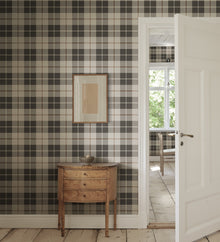 S10751 Ranold Charcoal Heritage Wallpaper by Sandberg