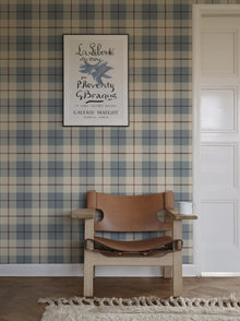 S10753 Ranold Light Blue Heritage Wallpaper by Sandberg