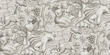 S10757 Baccus Graphite Heritage Mural by Sandberg