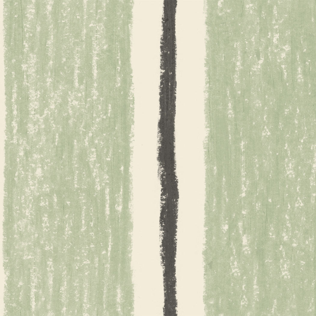 S10760 Light Green Albin Familjen Mural by Sandberg