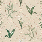 S10762 Green Louise Herbarium Mural by Sandberg