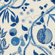 Blue Tree of Life Mural Herbarium Mural by Sandberg