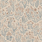 Märta Misty Blue Kolonin II Wallpaper by Sandberg