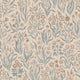 Märta Misty Blue Kolonin II Wallpaper by Sandberg