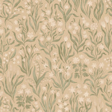 Märta Beige Kolonin II Wallpaper by Sandberg