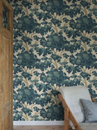S10789 Teal Eken Sandberg Edition Wallpaper by Sandberg