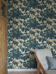 S10789 Teal Eken Sandberg Edition Wallpaper by Sandberg
