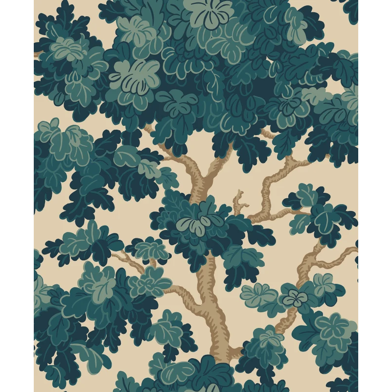 S10789 Teal Eken Sandberg Edition Wallpaper by Sandberg