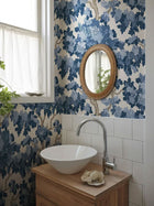 S10791 Blue Eken Sandberg Edition Wallpaper by Sandberg