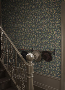 S10807 Olivia Charcoal Wallpaper by Sandberg