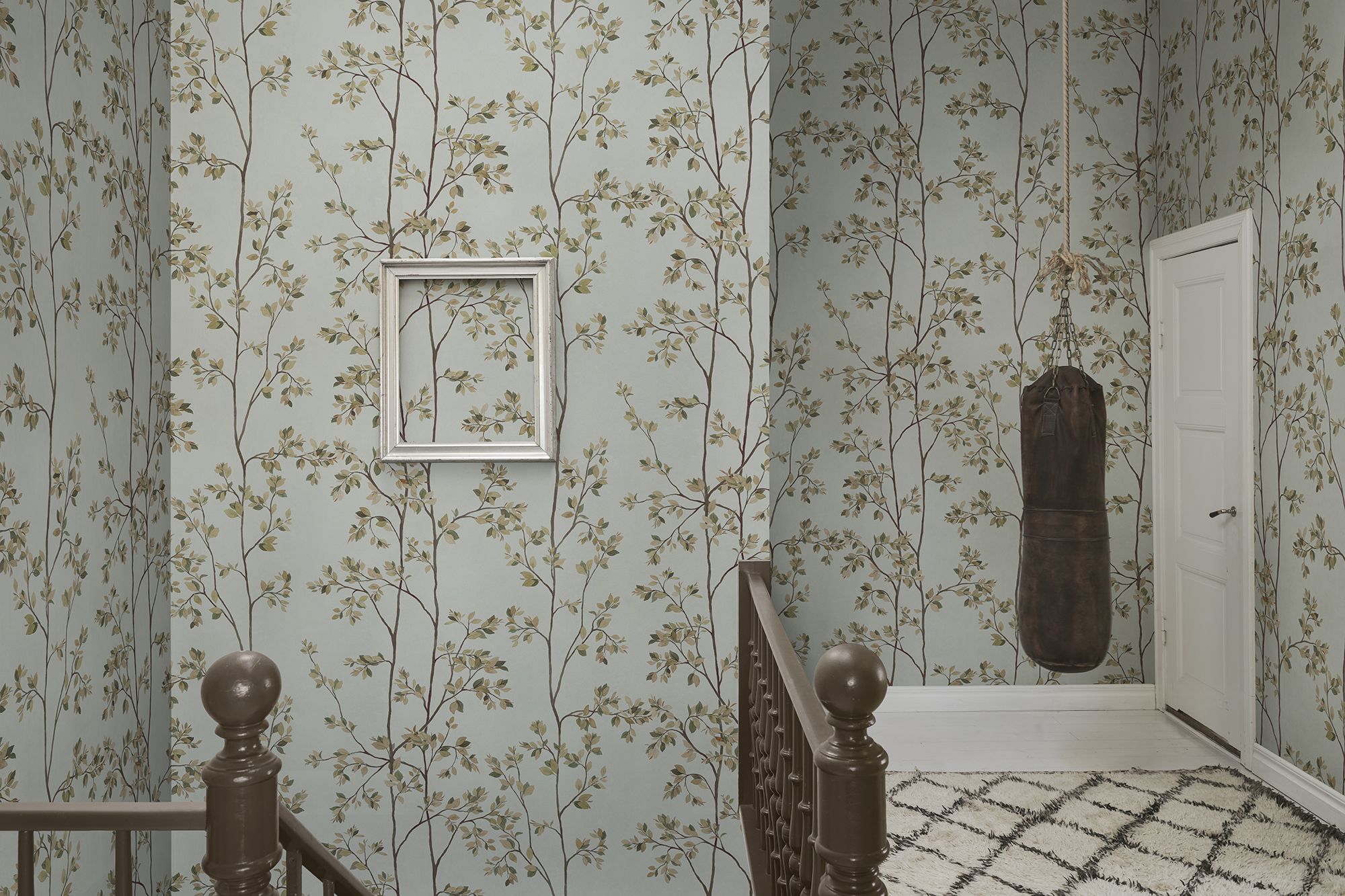 S10809 Laura Light Blue Mural by Sandberg