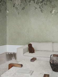 S10812 Nico Sage Green Mural by Sandberg