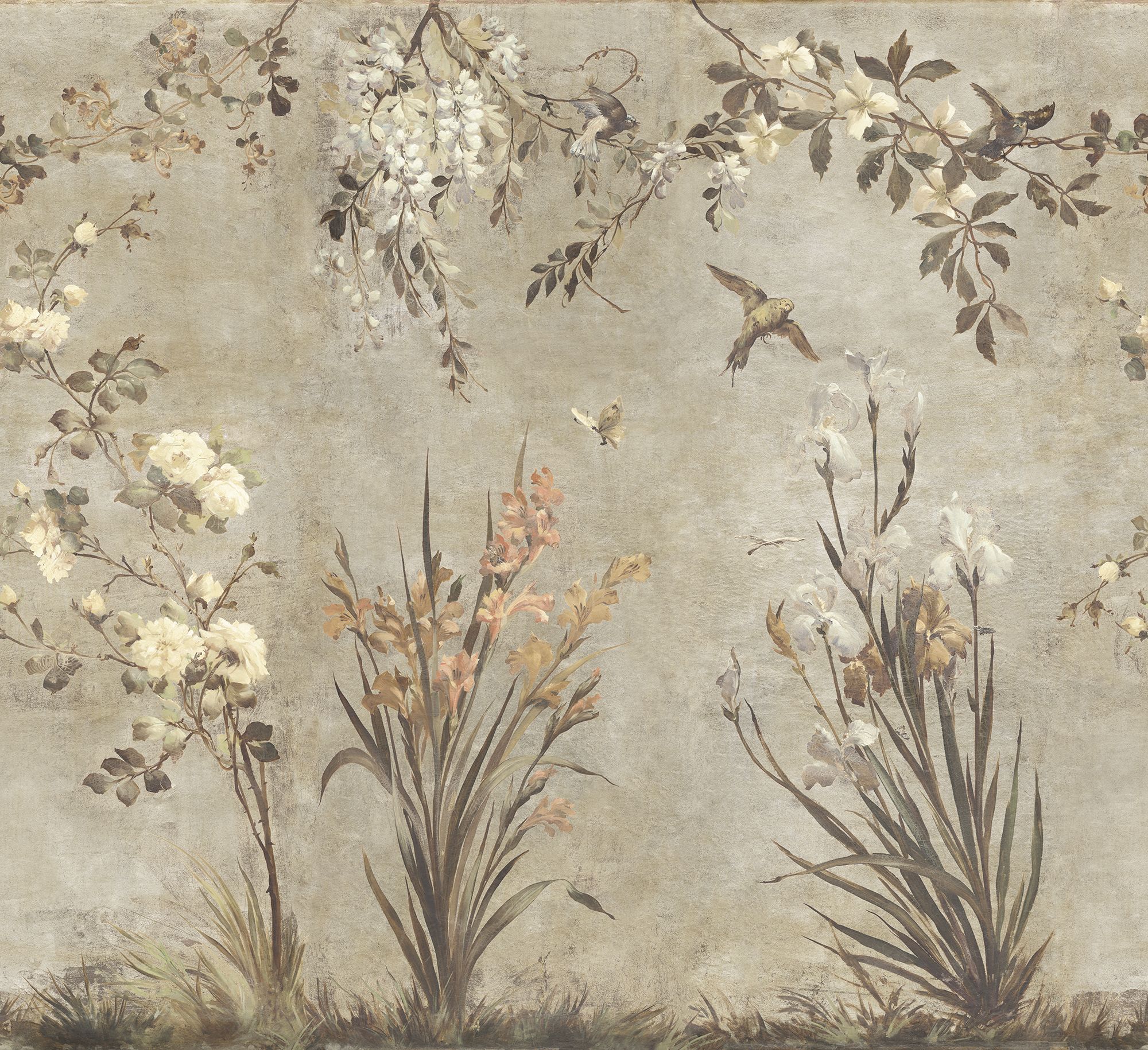 S10813 Nicola Beige Mural by Sandberg
