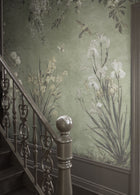 S10815 Nicola Sage Green Mural by Sandberg