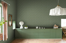 S10822 Green Annie Rosa & Friends Wallpaper by Sandberg
