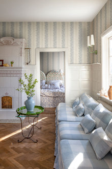 S10823 Blue Natalie Rosa & Friends Wallpaper by Sandberg