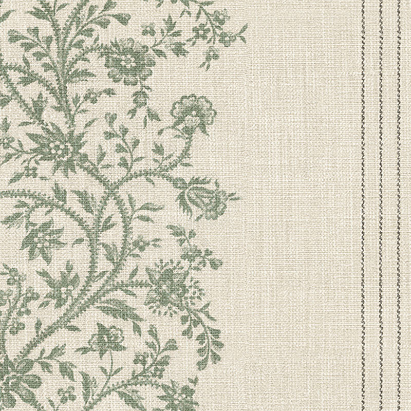 Green Natalie Rosa & Friends Wallpaper by Sandberg
