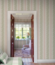 S10825 Pink Natalie Rosa & Friends Wallpaper by Sandberg