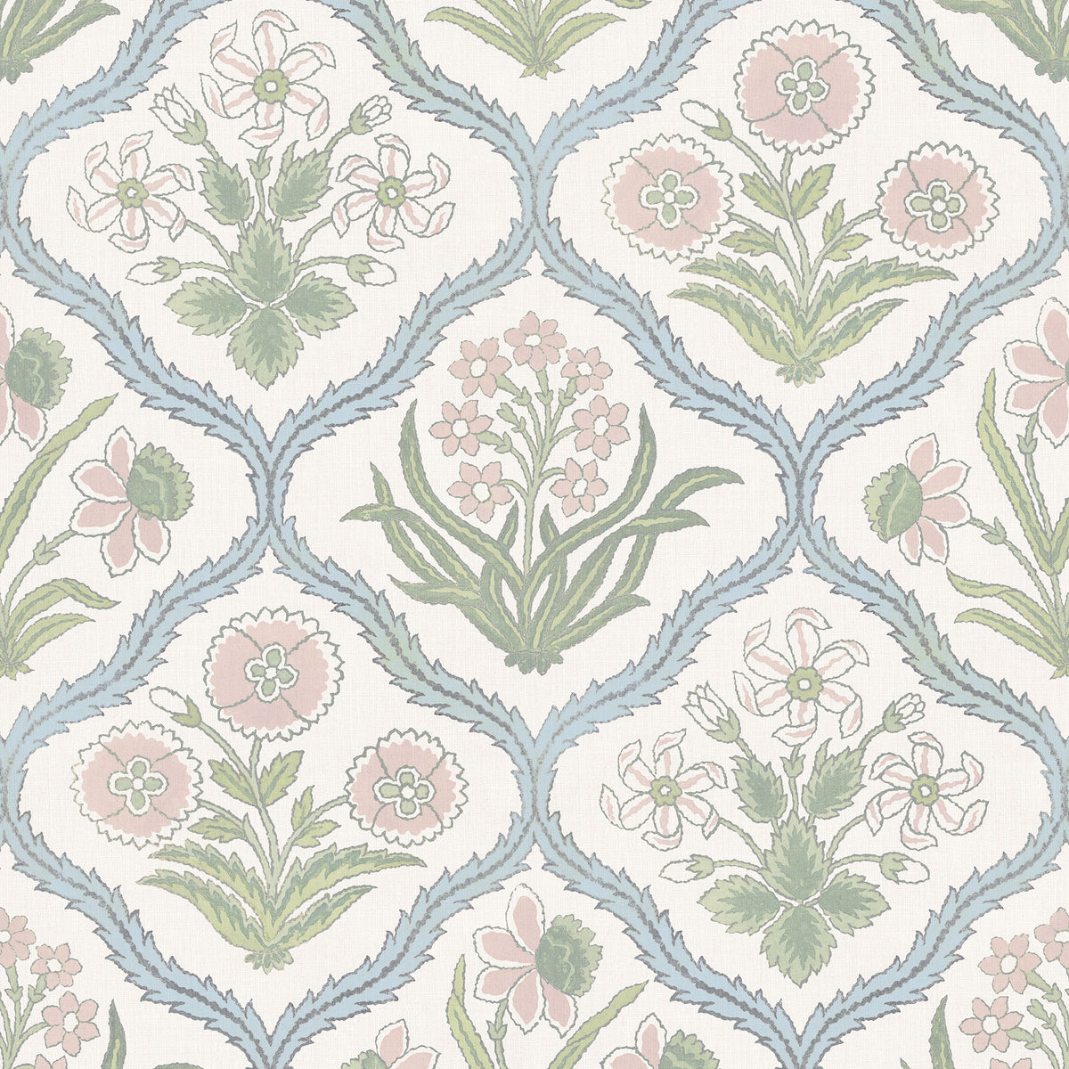 Pastel Rosa Rosa & Friends Wallpaper by Sandberg