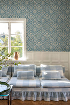 S10828 Blue Rosa Rosa & Friends Wallpaper by Sandberg