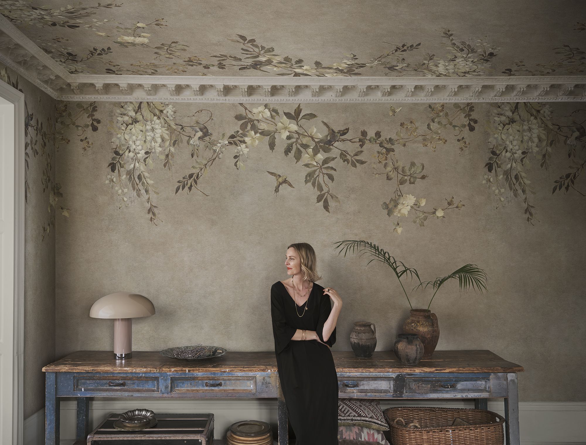 S10829 Luca Rectangle Beige Mural by Sandberg